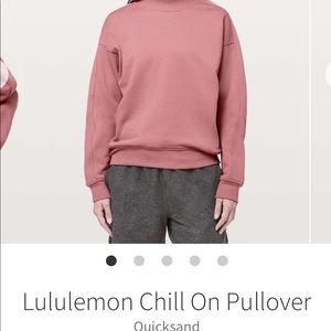Lululemon Chill on Pullover size 2